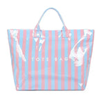 New Large Capacity Striped Handbag, Simple and Fashionable Color Block Handbag, Daily Commuting Shopping Bag, Retro and Fashionable Style Women'S Tote Bag, Fashionable Letter Design Large Homeless Bag