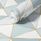 1 Roll Dreamy Geometric Peel and Stick Wallpaper, Removable Self-Adhesive Wall Mural, Modern Decor for Bedroom & Living Room, Sticky Wallpaper Peel and Stick