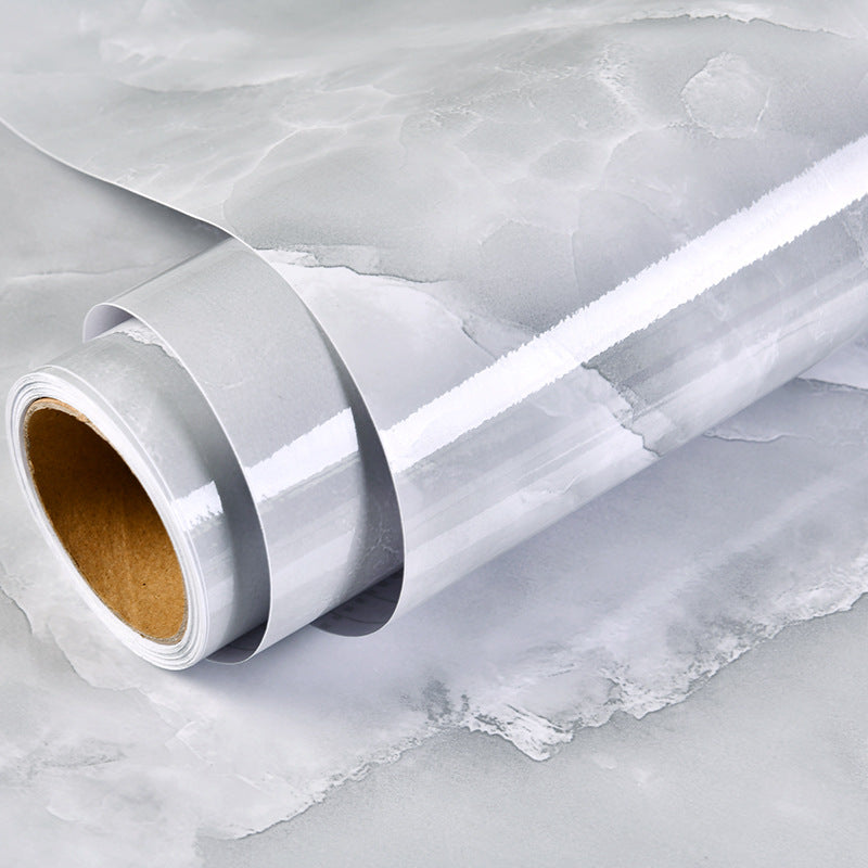 Self-Adhesive Marble Wallpaper for Home Renovation