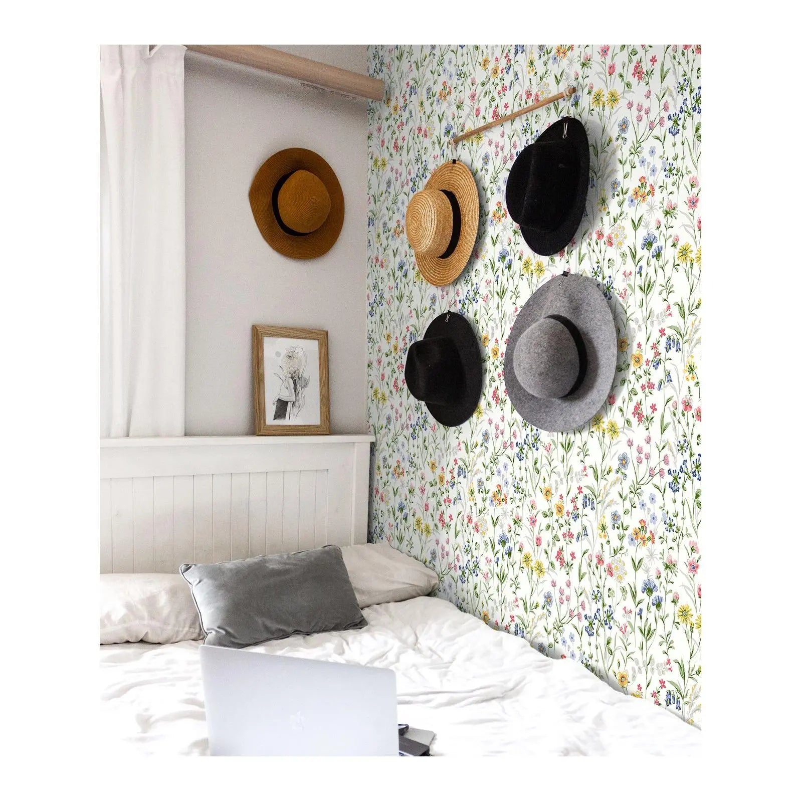 Nextwall Wildflowers Peel and Stick Wallpaper