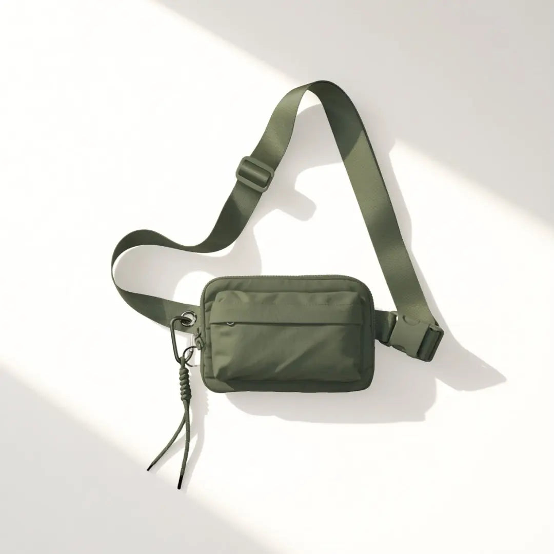 Iris Multi Pockets Crossbody Bag with Keychain (#12123) - by Iris & Rainbow