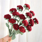 Artificial Fiber Handmade Rose Flowers, Artificial Rose Bouquet, Valentine'S Day, Mother'S Day, Christmas, Thanksgiving, Graduation, Teacher'S Day, Father'S Day, Home Decor