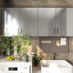 Silver Metallic Contact Paper Peel and Stick Countertop Kitchen Self Adhesive Waterproof