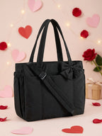 〖Valentines Day〗Insulated Tote Bag with Cup Holder & Laptop Compartment, Everyday Tote, Travel Work Care Bag for Women, All Seasons Casual Style Tote Purses