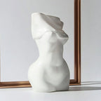 Resin Human Body Art Vase, Decorative Vase, Home Decor Flower Arrangement Holder, Craft Ornament for Living Room Kitchen Bedroom Entryway Cabinet, Decorative Vases for Home Decor