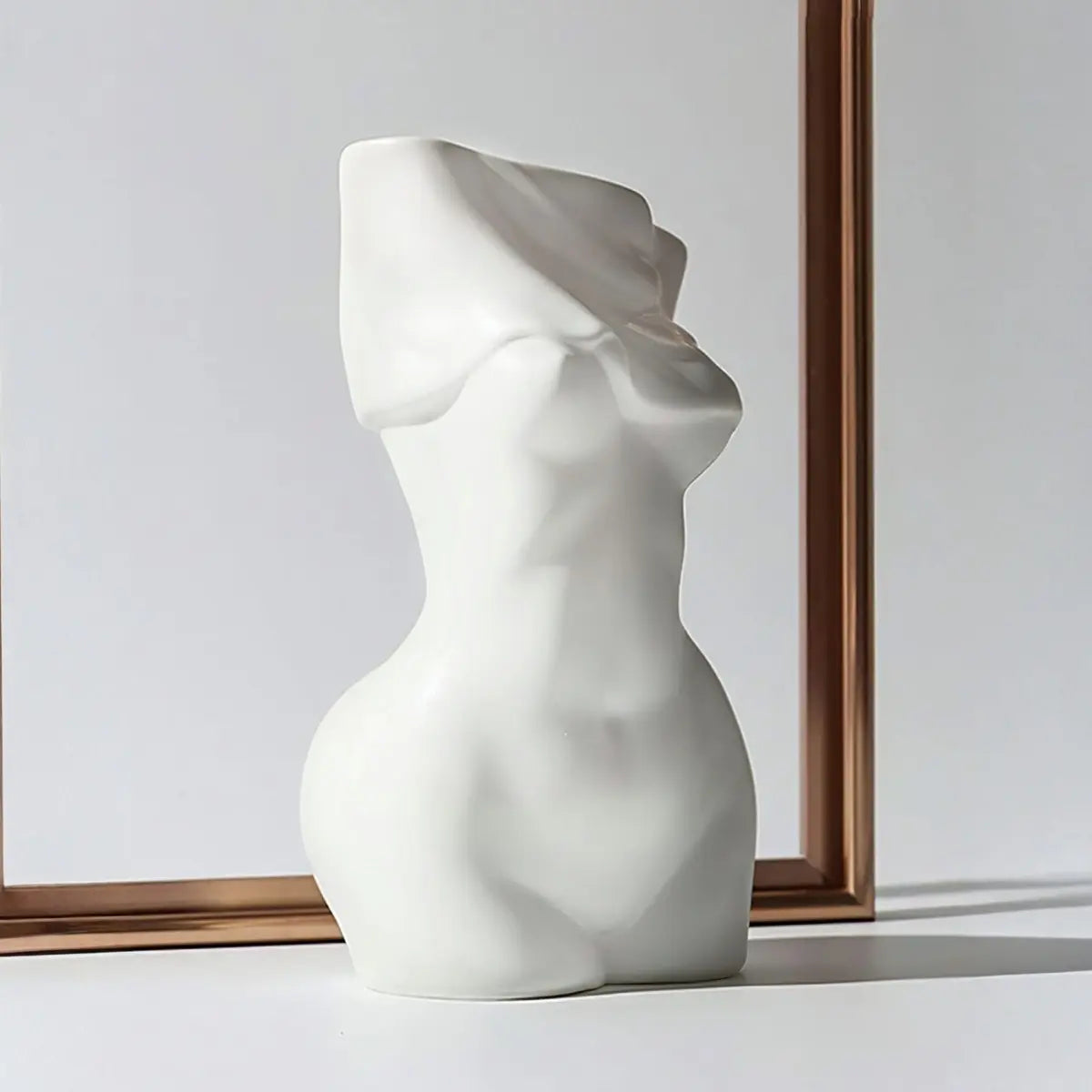 Resin Human Body Art Vase, Decorative Vase, Home Decor Flower Arrangement Holder, Craft Ornament for Living Room Kitchen Bedroom Entryway Cabinet, Decorative Vases for Home Decor