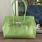 Transparent Jelly Shoulder Bag for Women, Summer TPU Handbag, Beach Tote Purse, Lightweight Crossbody Bag for Vacation & Daily Outfit