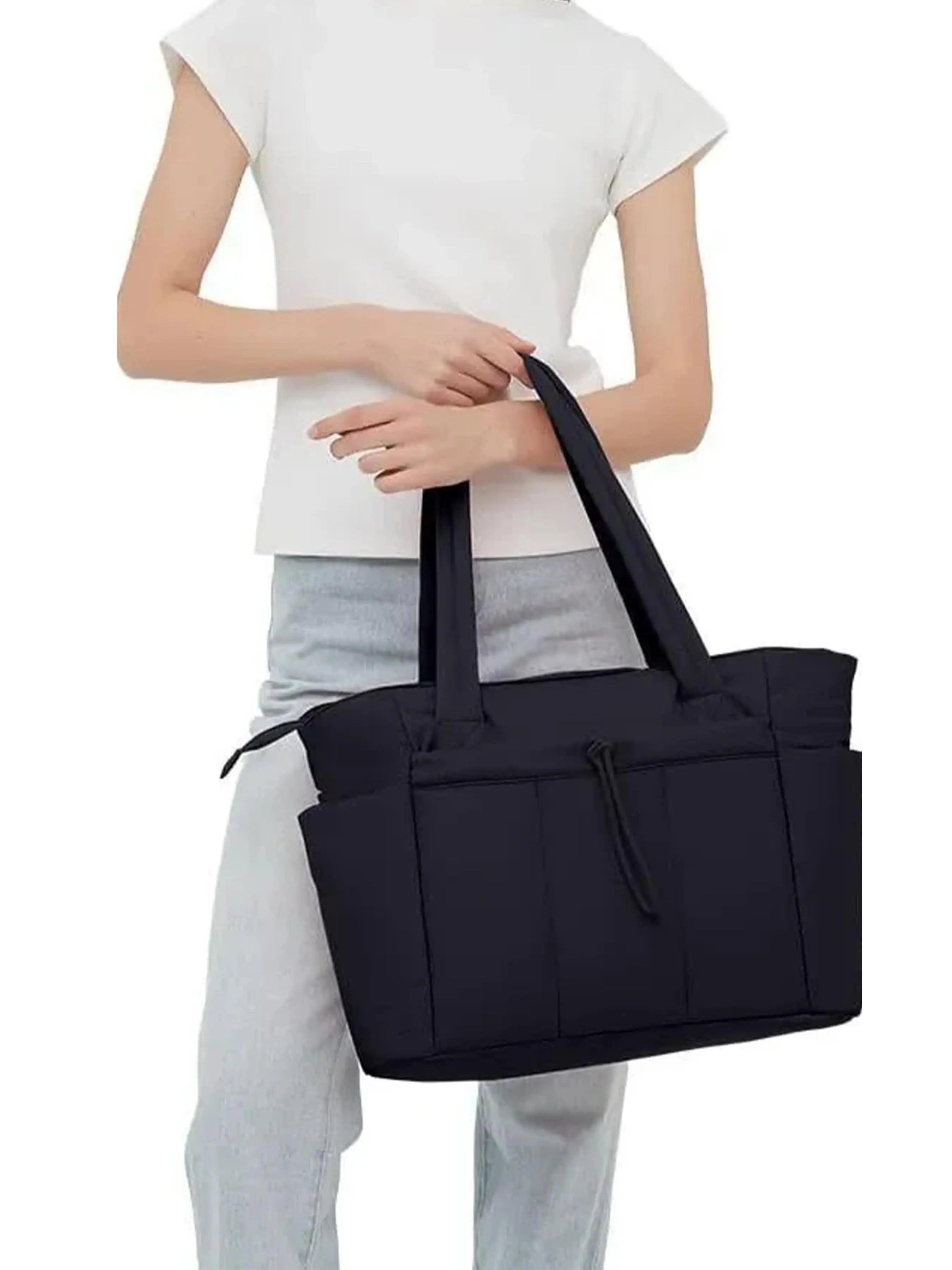 〖Valentines Day〗Insulated Tote Bag with Cup Holder & Laptop Compartment, Everyday Tote, Travel Work Care Bag for Women, All Seasons Casual Style Tote Purses