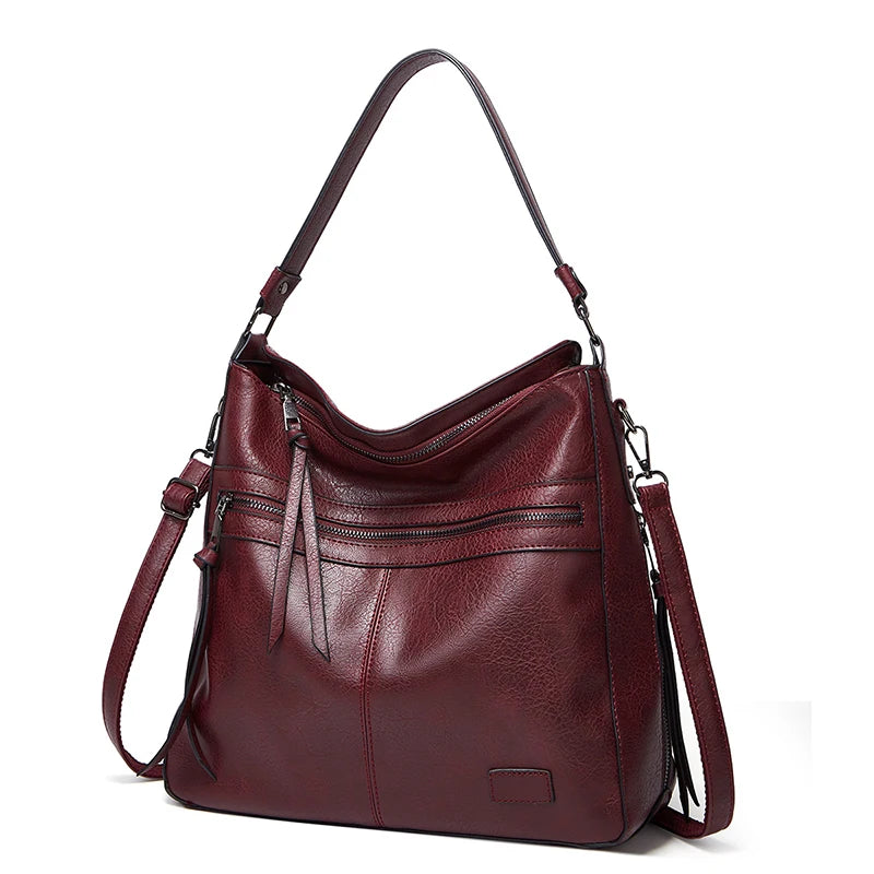 Women Handbags Female Designer Brand Shoulder Bags for Travel Weekend Outdoor Feminine Bolsas Leather Large Messenger Bag Winter