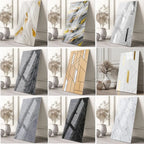 20Pcs Luxury Imitation Marble Peel-And-Stick Wall Panels, Self-Adhesive Home Decor Wall Stickers, Peel-And-Stick Wall Stickers