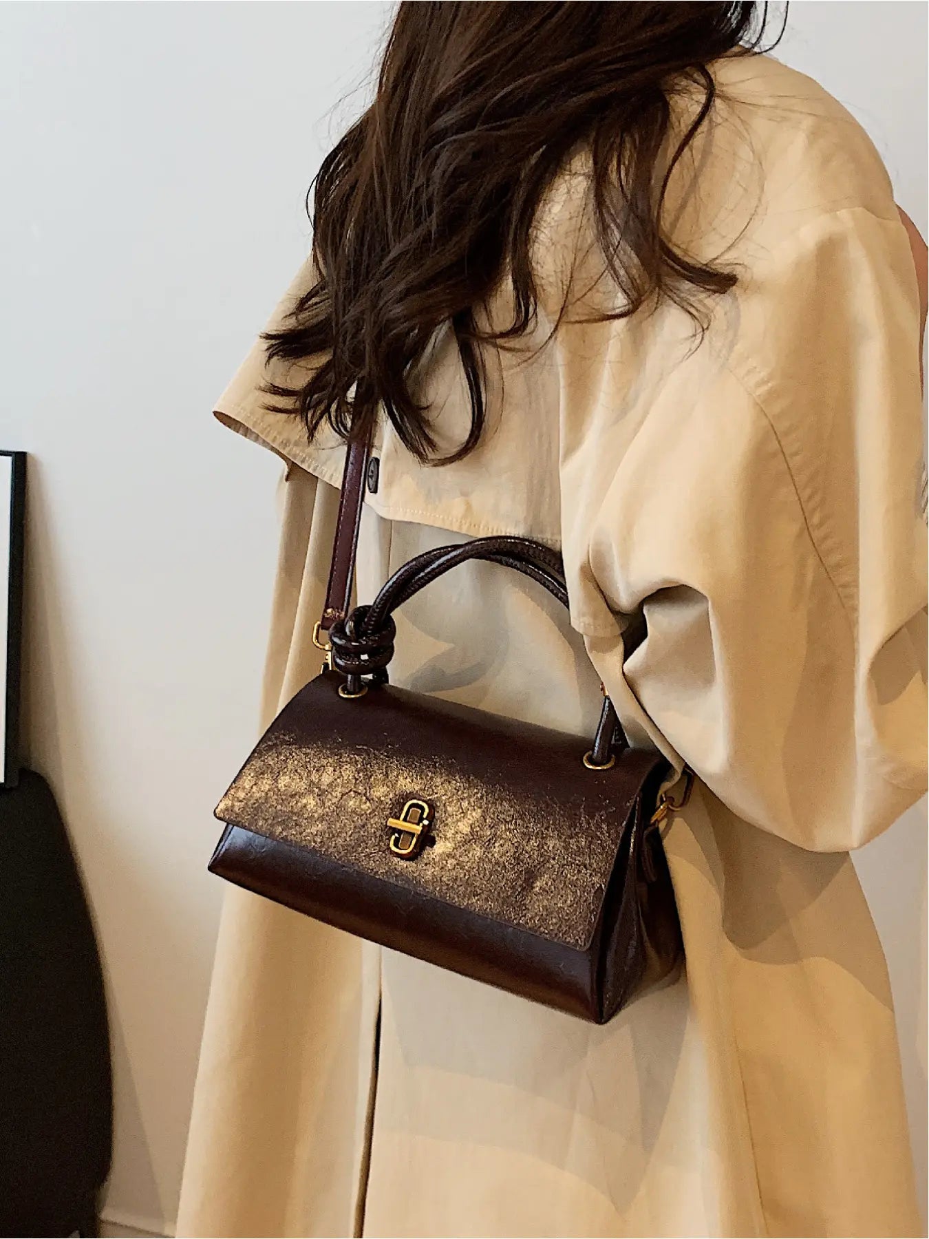 Small Satchel Bag, Casual Flip Cover Clutch for Shopping & Commuting, Crossbody Shoulder Bag, Classic Flap Shoulder, Fashion Bags