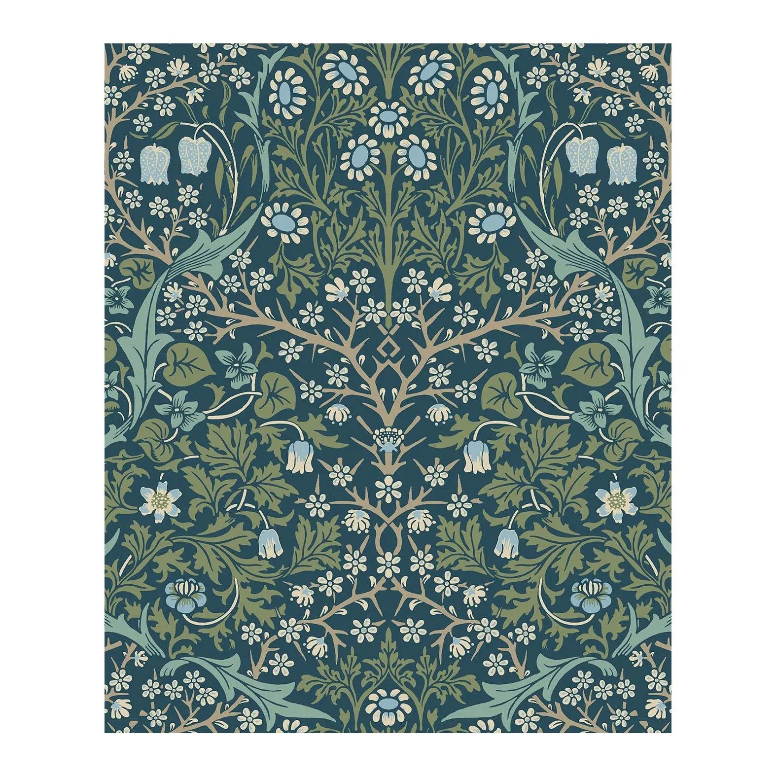 Nextwall Victorian Garden Vintage Peel and Stick Wallpaper