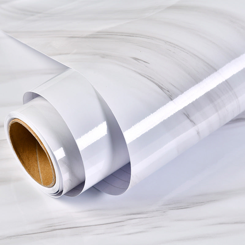 Self-Adhesive Marble Wallpaper for Home Renovation