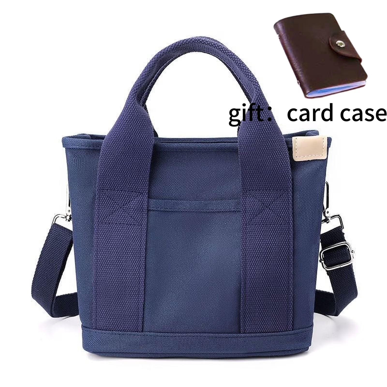 2023 New Large Capacity Multi-Pocket Handbag Women'S Canvas Tote Purses Crossbody Bag Vintage Tote Bags for School