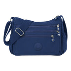 Nylon Fabric Crossbody Bag, Anti-Theftwomen'S Shoulder Bag, Multi-Layer Pocket Wallet, Solid Color Nylon Fanny Pack, Daily Commuting Nylon Bum Bag,Perfect for Mother'S Day & Valentine'S Day Gifts